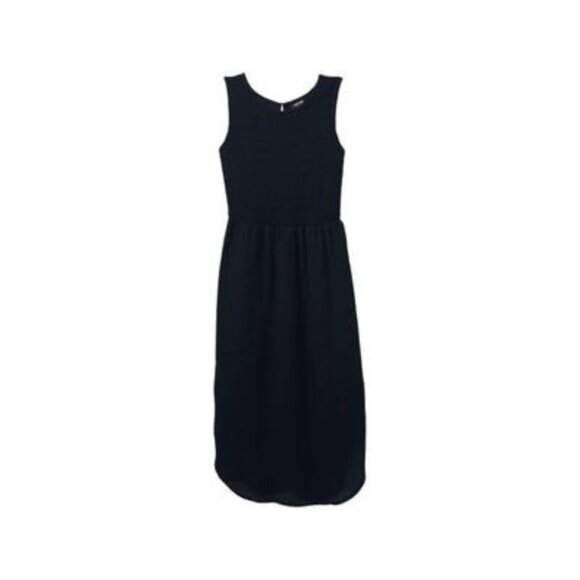 PrAna Dress Womens Small Black Seakissed Sleeveless 100% Organic Cotton NWT - Picture 1 of 1